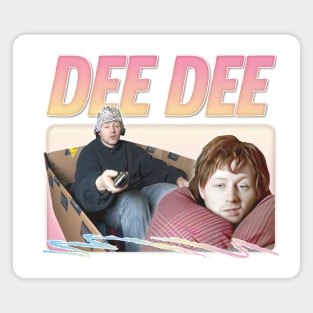 Dee Dee  //// Retro Aesthetic Fan Art Design Magnet